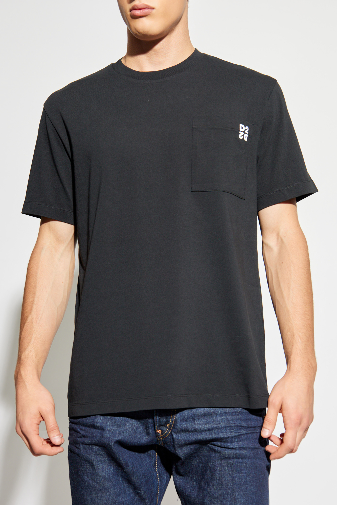 【送料&関税込】Dsquared2 Logo Printed Two-pack T-shirt Dsquared2 Two-pack of T-shirts with logo | Men's Clothing